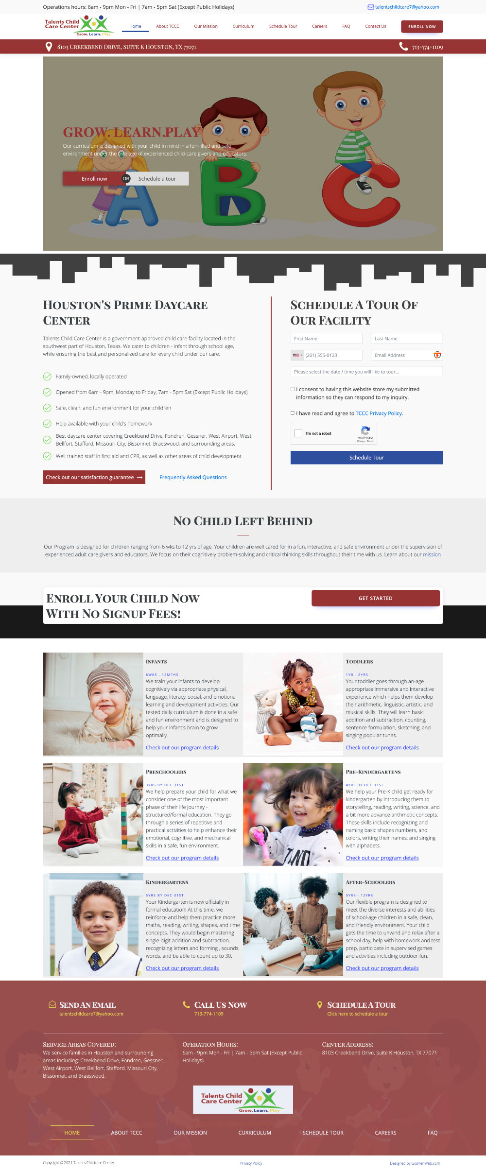 Talents Childcare Center